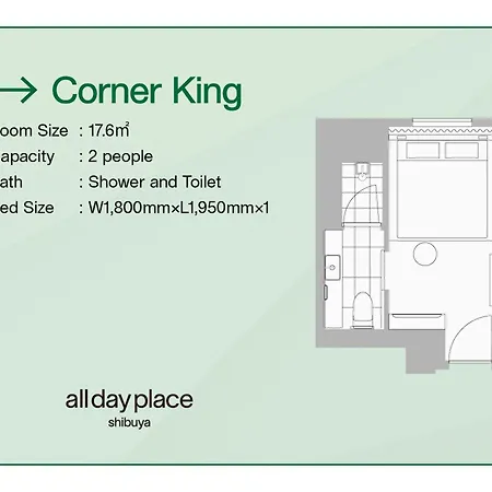 All Day Place Shibuya Tokyo Exterior photo